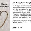 Męski różaniec               