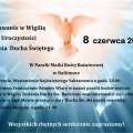 Czuwanie w Wigilię  Uroczystości  Zesłania  Ducha Świętego, June 8, 2019           