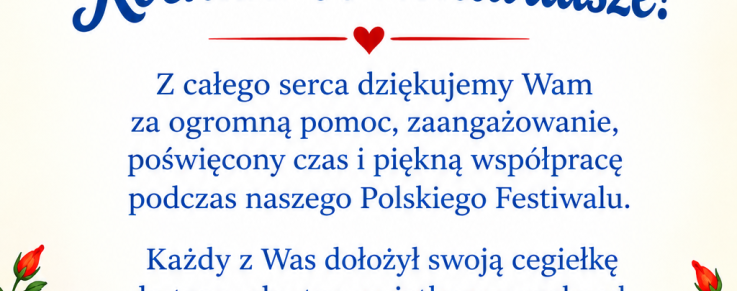 Podziekowania dla Wolontriuszy   